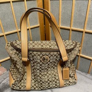 Coach Voyage Brown Satchel